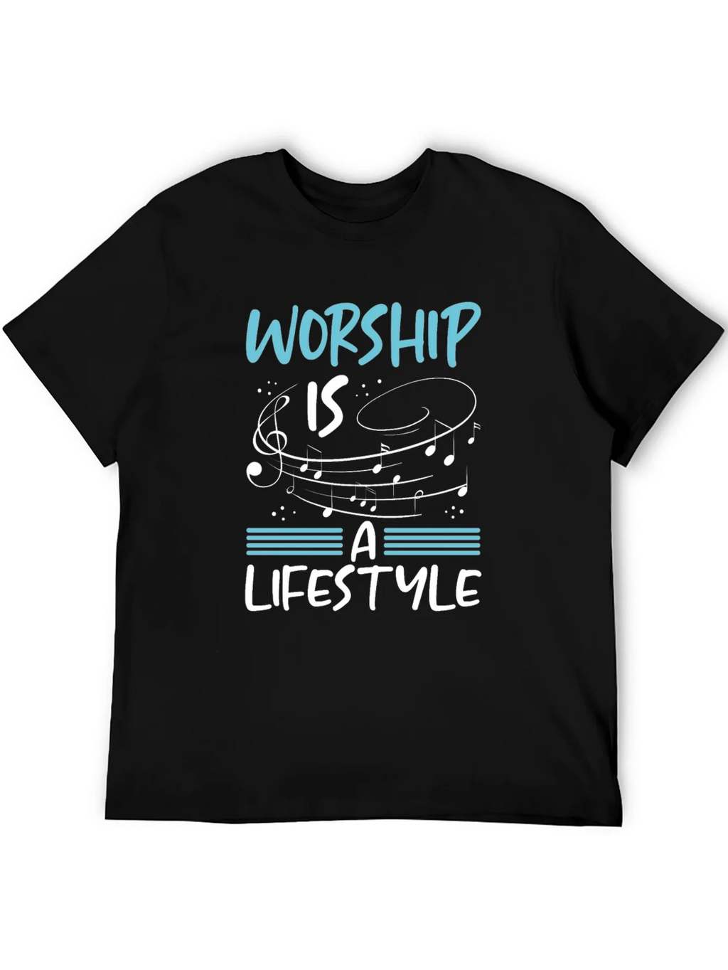 Worship is a Lifestyle Graphic T-Shirt product image 5