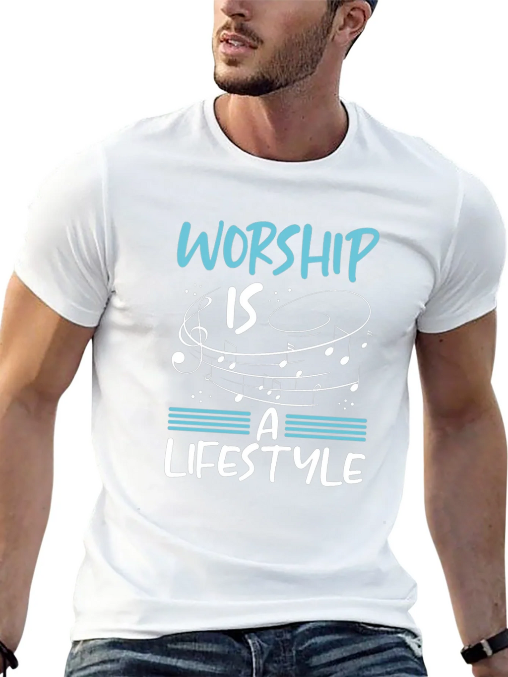 Worship is a Lifestyle Graphic T-Shirt product image 12