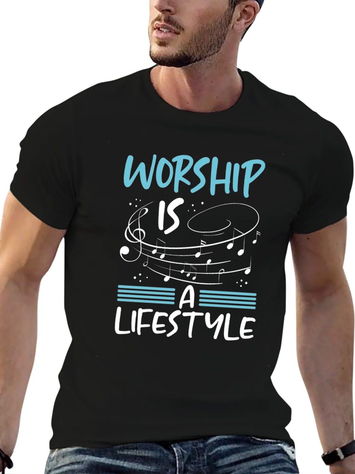 Worship is a Lifestyle Graphic T-Shirt product image 6