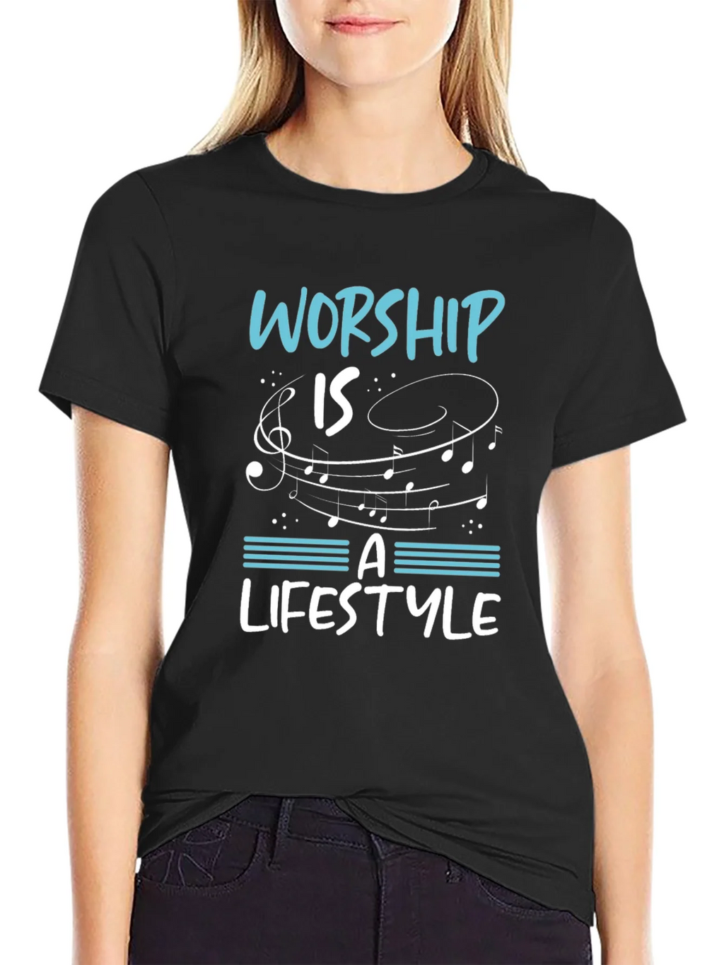 Worship is a Lifestyle Graphic T-Shirt product image 2
