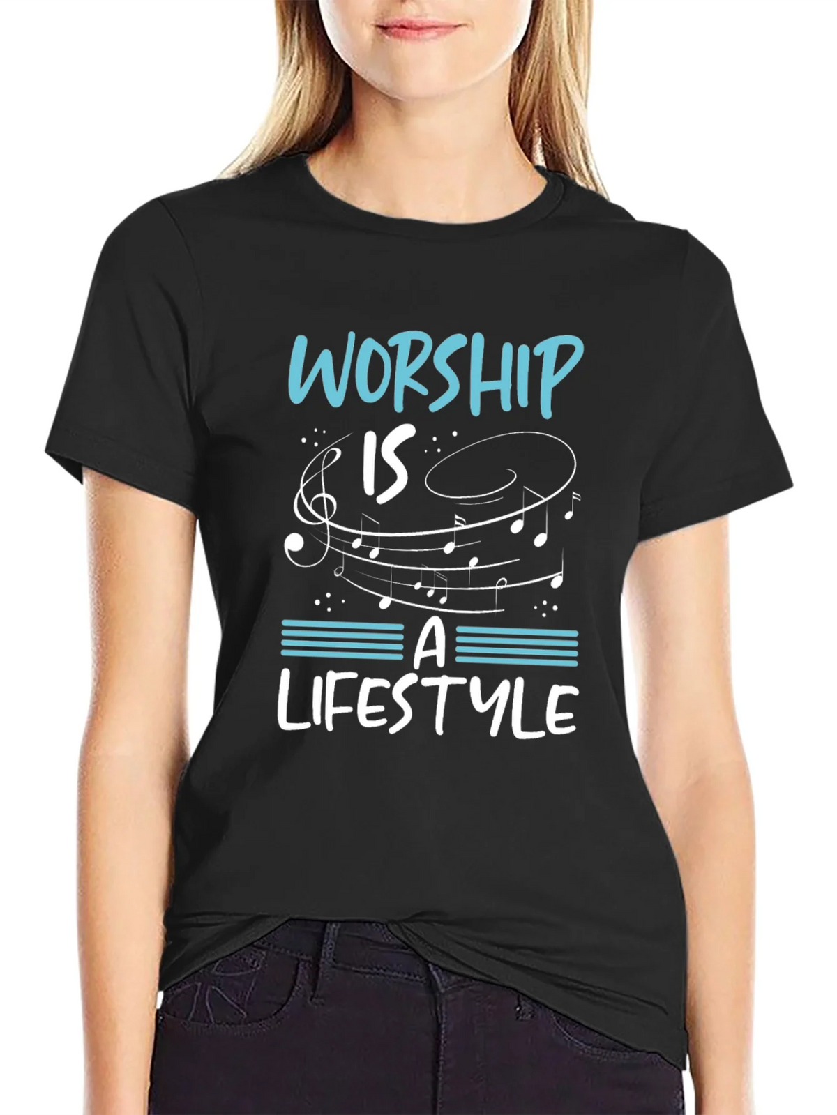 Worship is a Lifestyle Graphic T-Shirt product image 2