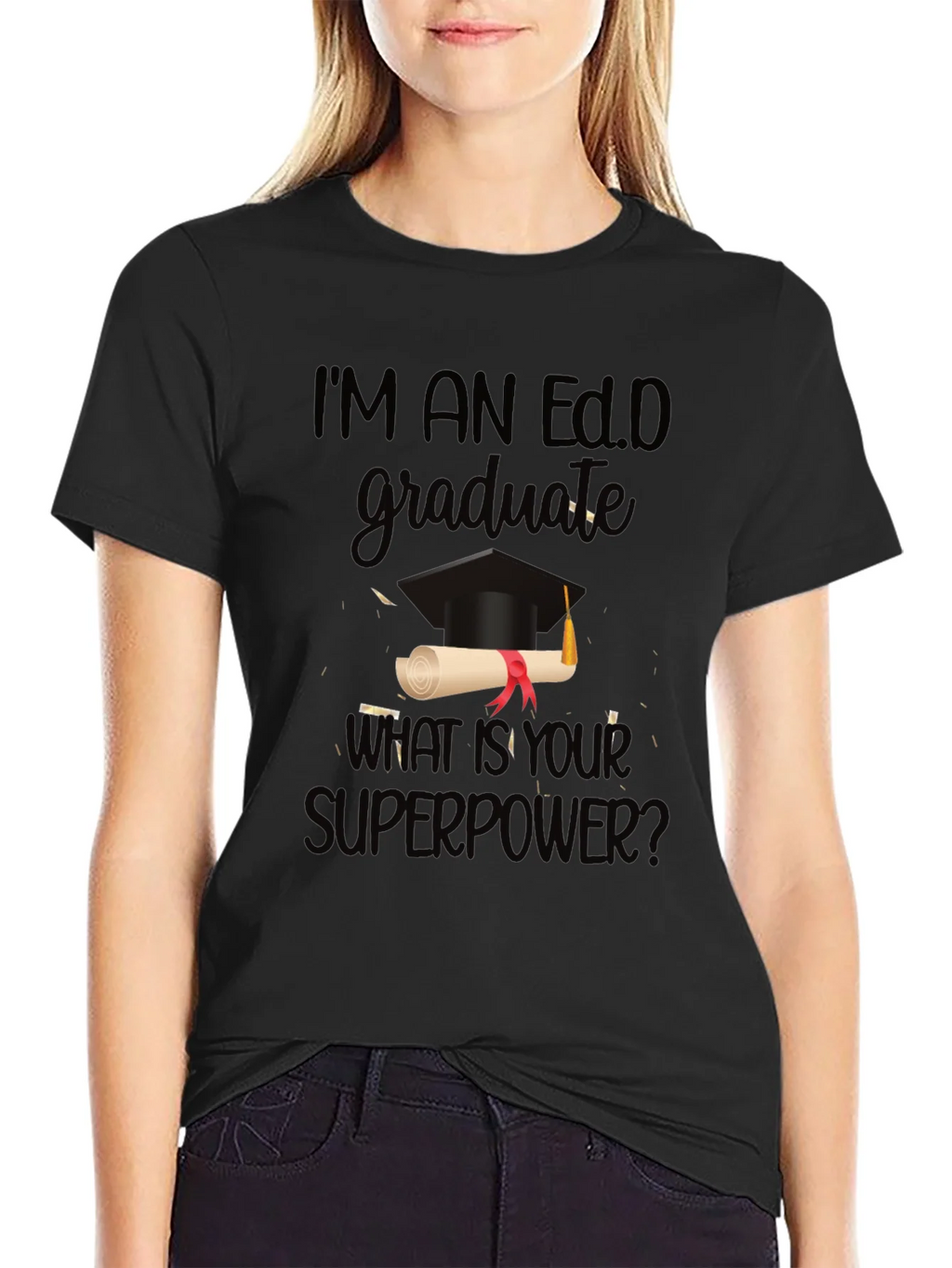 Ed.D Graduate Superpower T-Shirt product image 2