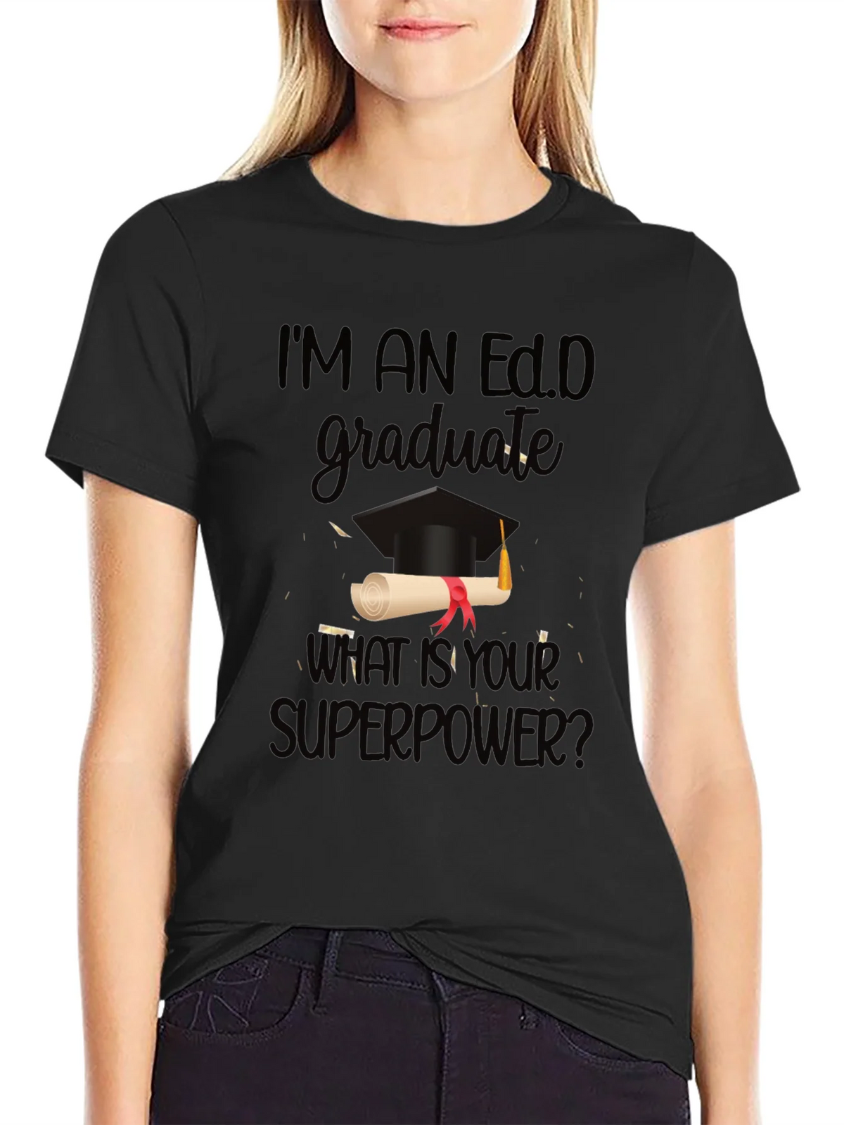 Ed.D Graduate Superpower T-Shirt product image 2
