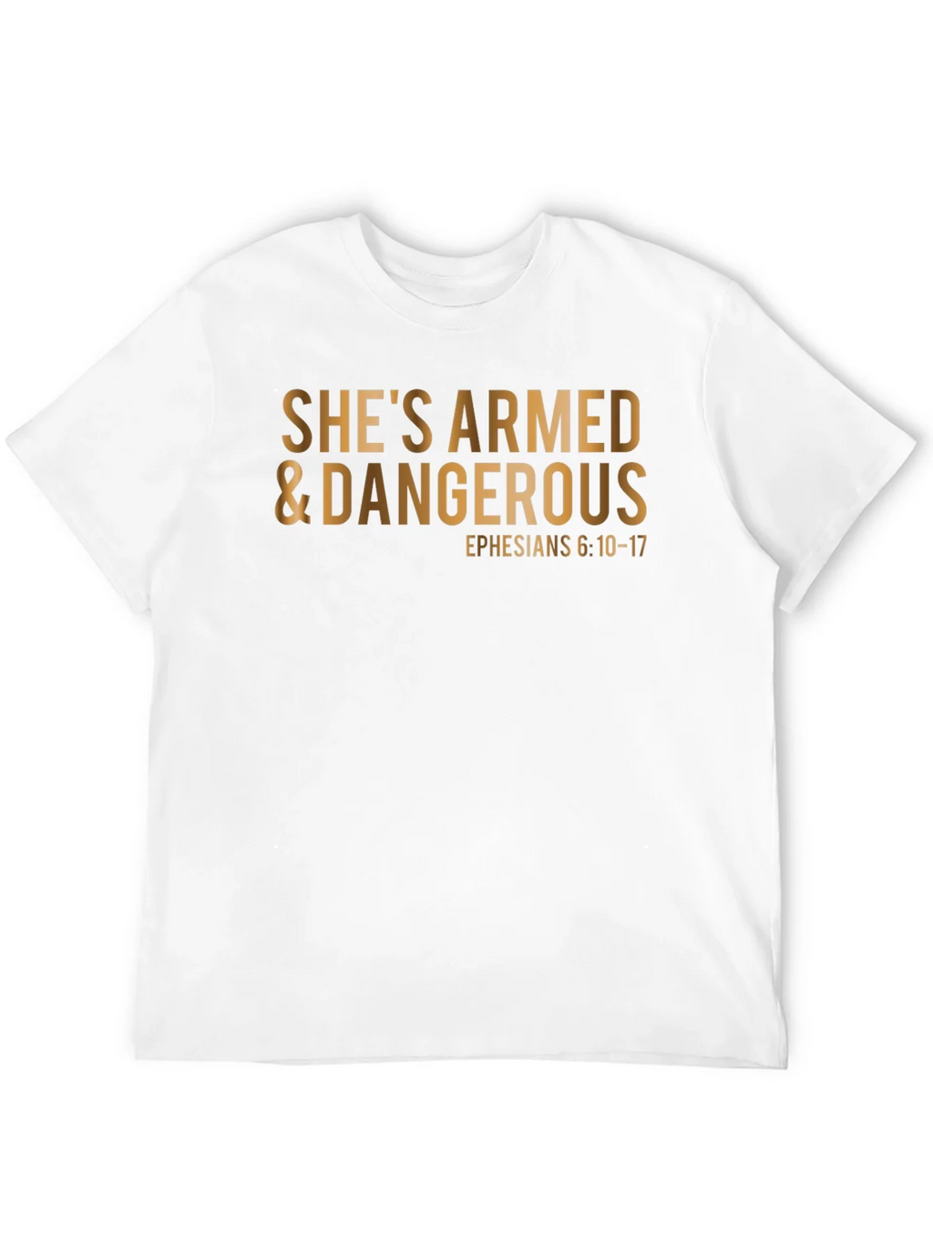 Shes Armed & Dangerous T-Shirt: Christian Apparel product image 11