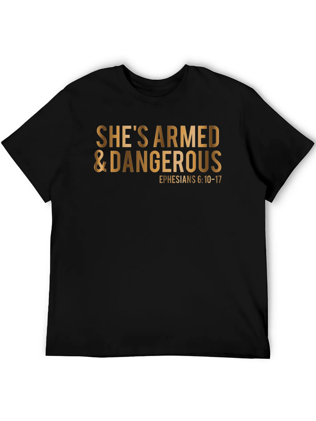 Shes Armed & Dangerous T-Shirt: Christian Apparel product image 5