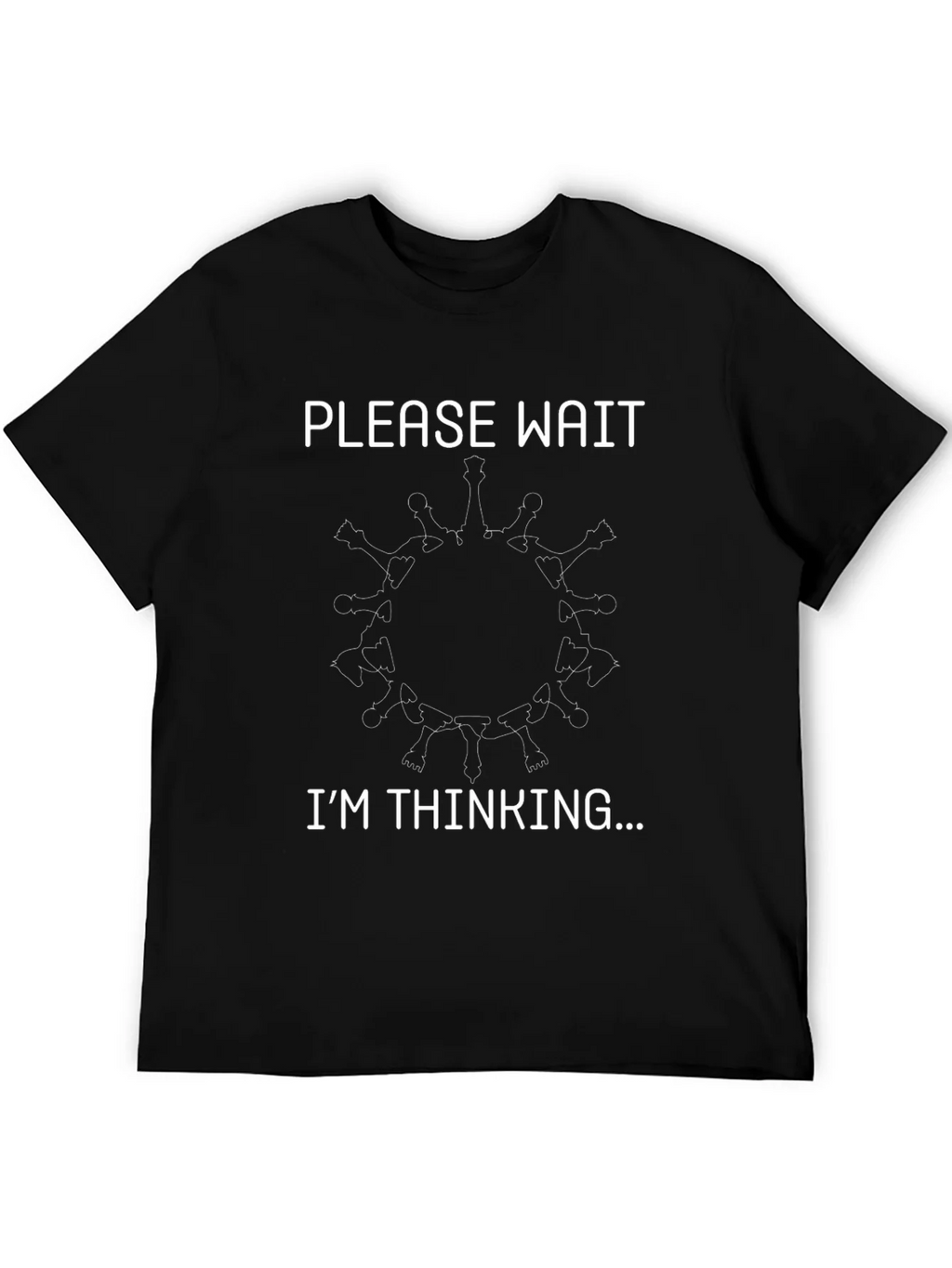 Chess Thinker T-Shirt - Wait Im Thinking! product image 5