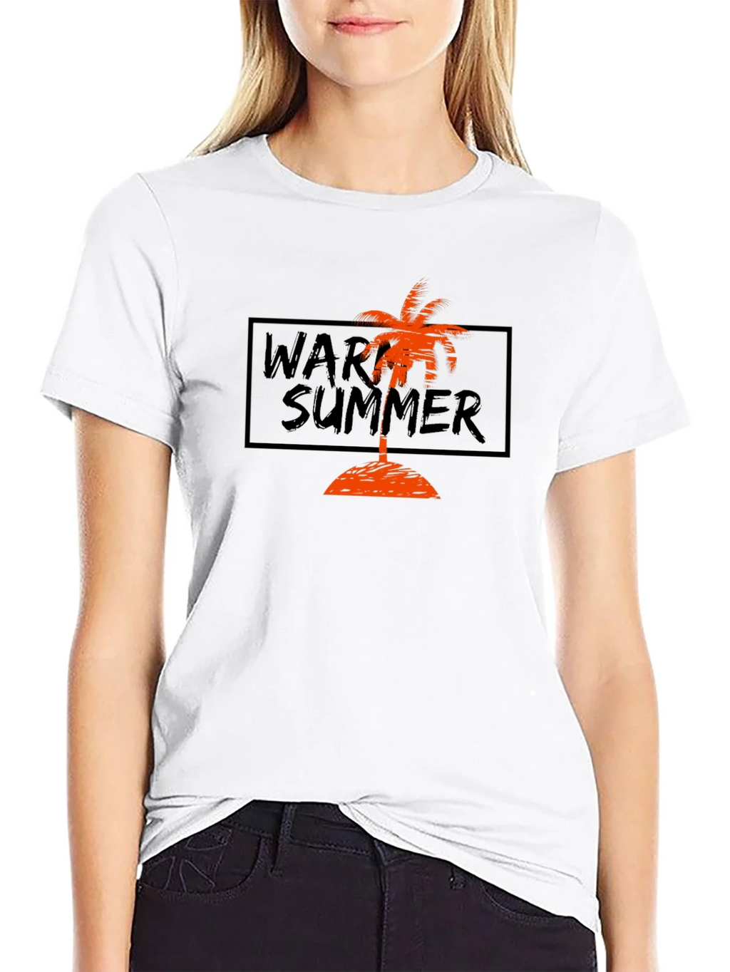 Warm Summer Palm Tree T-Shirt product image 6