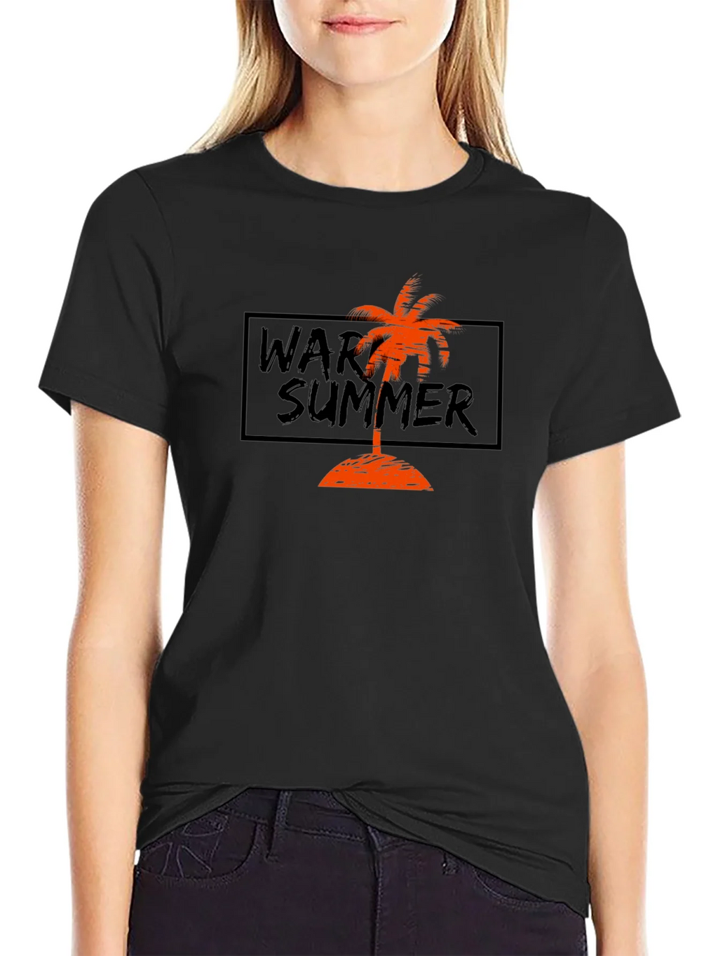 Warm Summer Palm Tree T-Shirt product image 2
