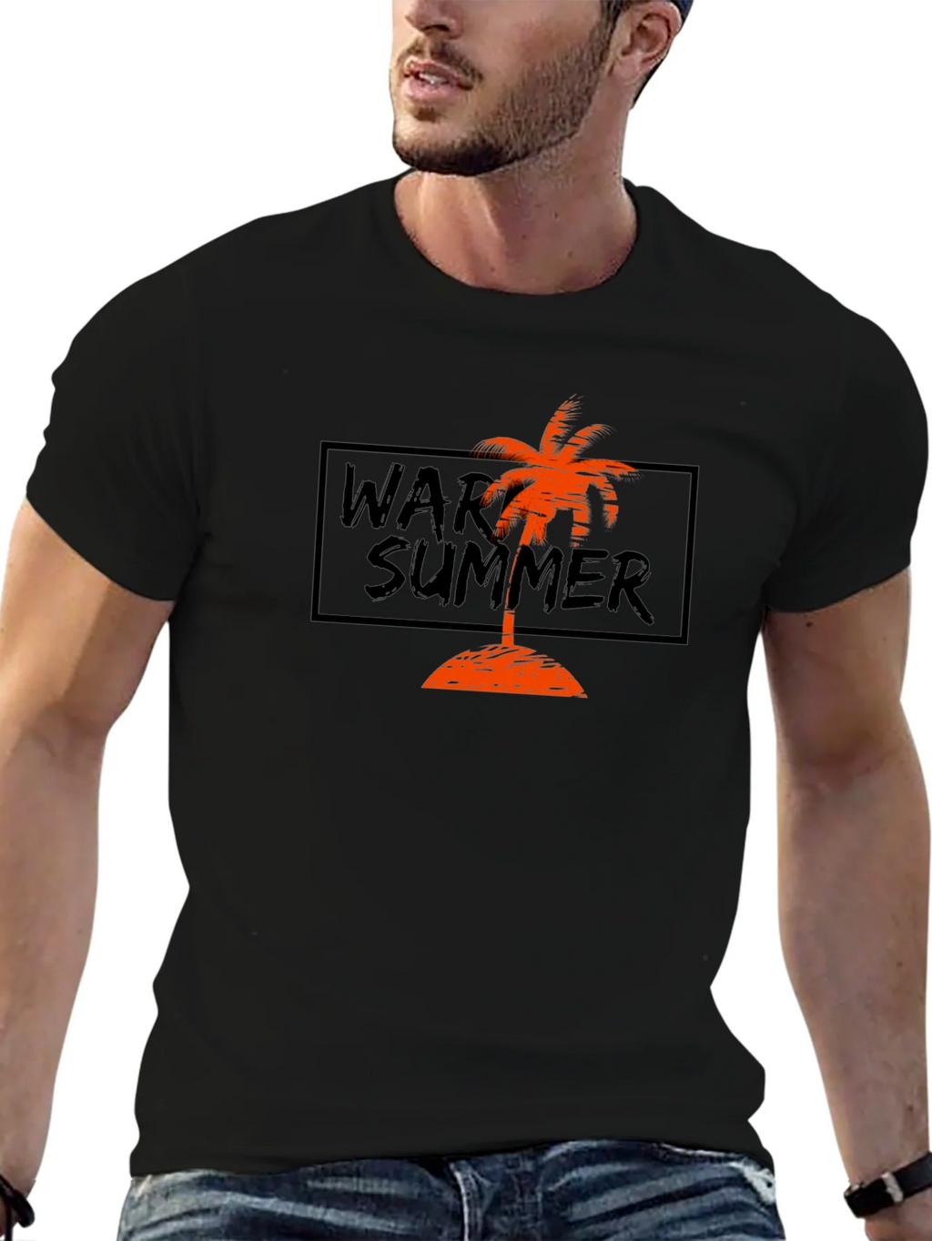 Warm Summer Palm Tree T-Shirt product image 4