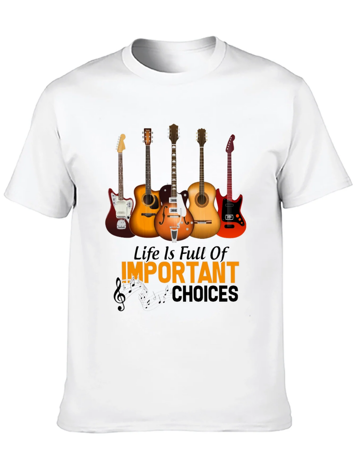 Guitar Choice Tee - Music Lover T-Shirt product image 8