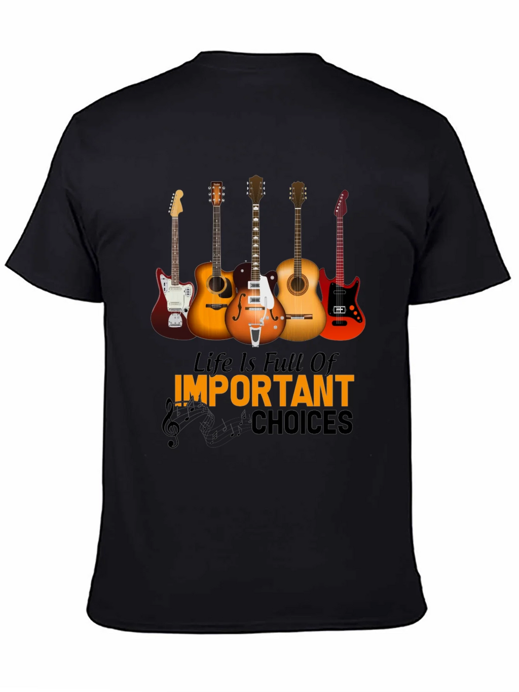 Guitar Choice Tee - Music Lover T-Shirt product image 3