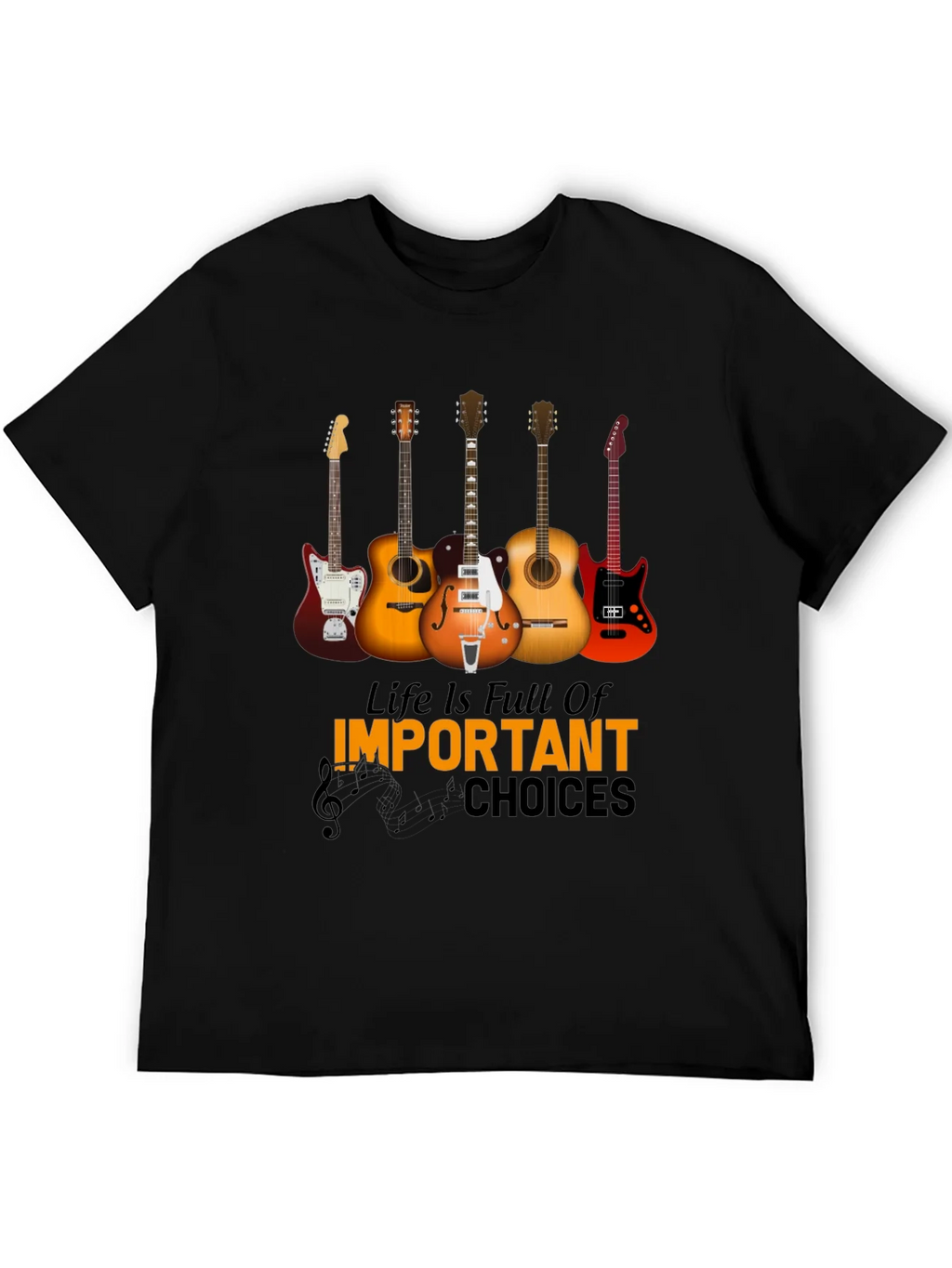 Guitar Choice Tee - Music Lover T-Shirt product image 4