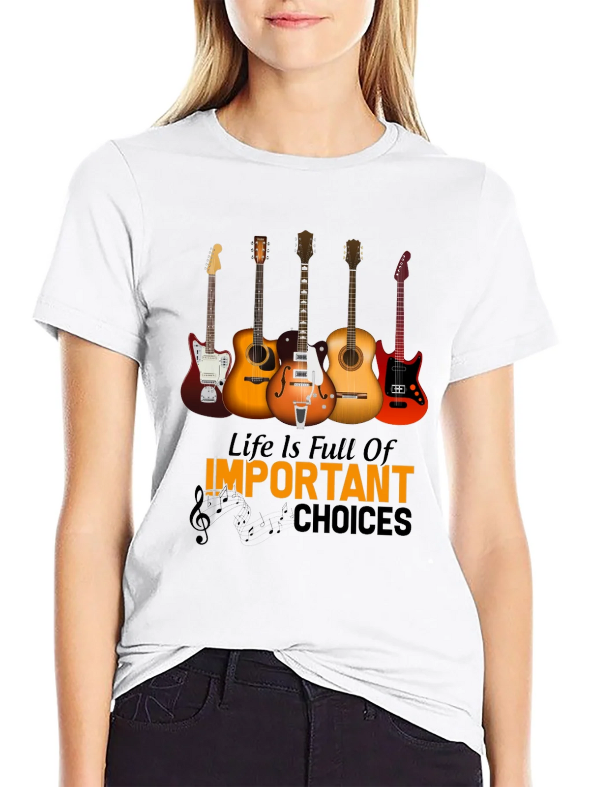 Guitar Choice Tee - Music Lover T-Shirt product image 7