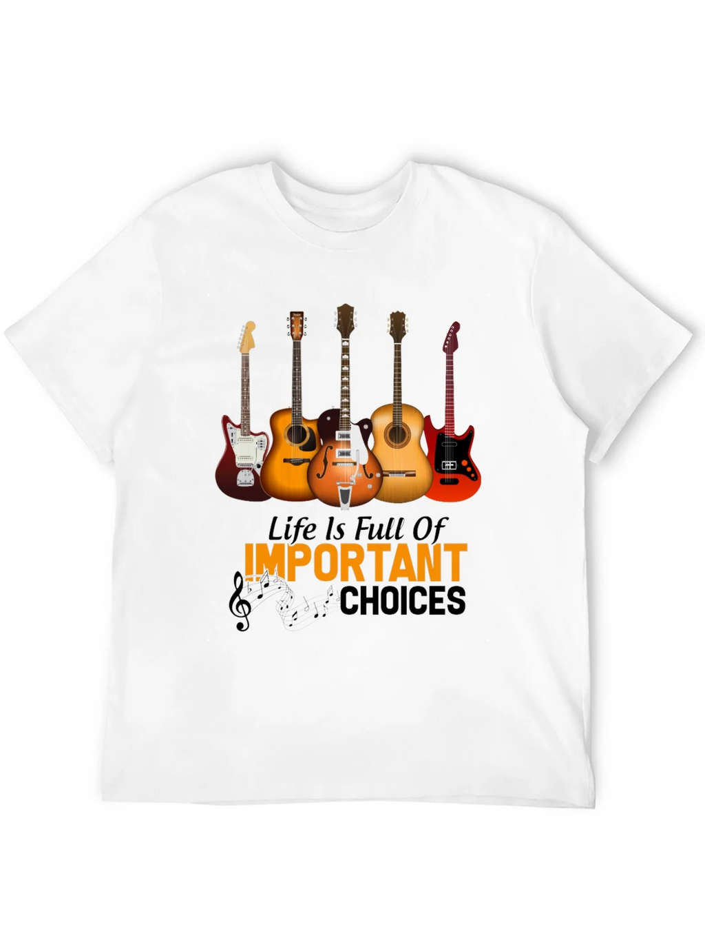 Guitar Choice Tee - Music Lover T-Shirt product image 10