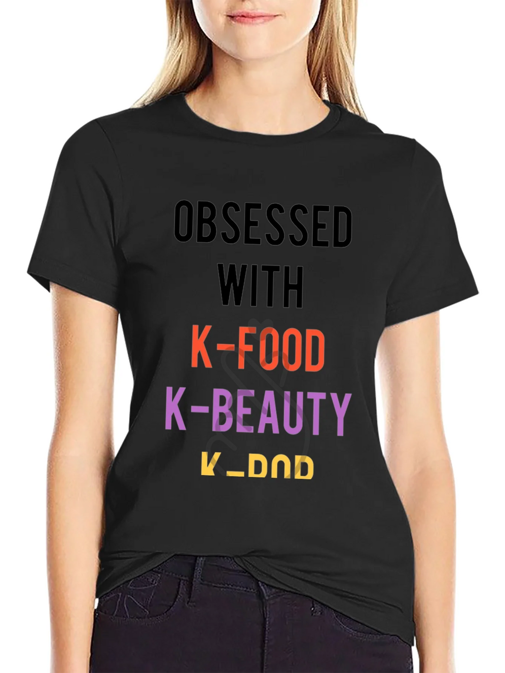 Obsessed with K-Food K-Beauty K-DOD T-Shirt product image 1