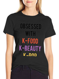 Obsessed with K-Food K-Beauty K-DOD T-Shirt product image 1