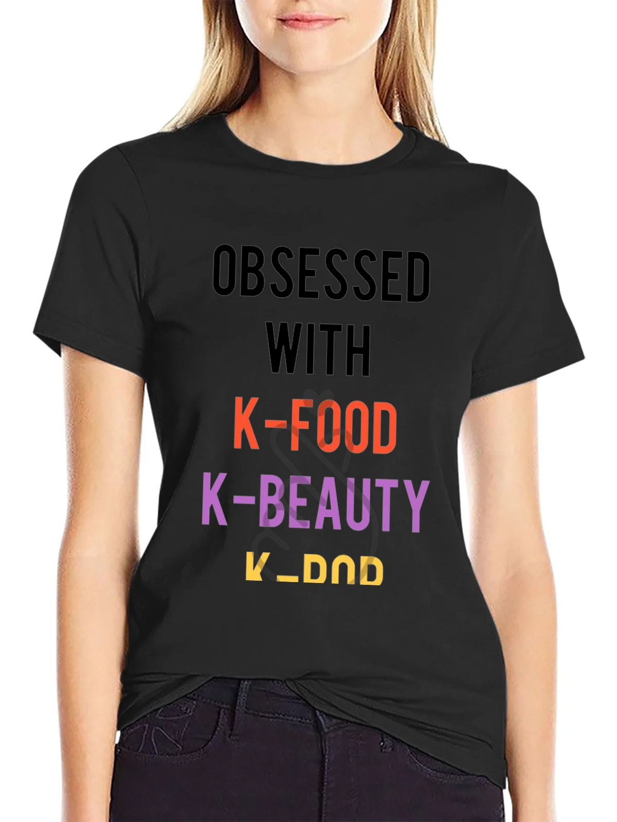 Obsessed with K-Food K-Beauty K-DOD T-Shirt product image 1