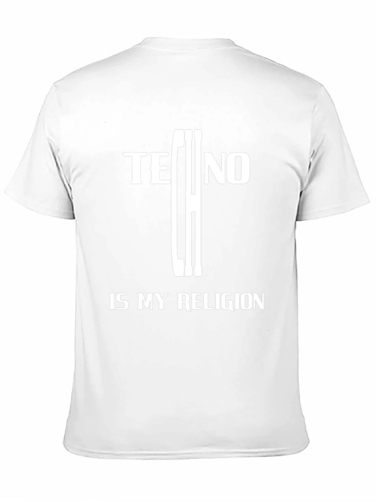 Techno is My Religion T-Shirt - Music Lover Tee product image 3