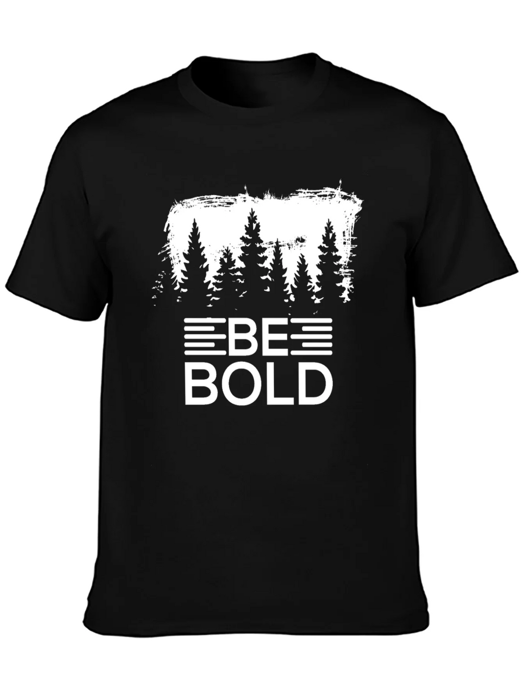 Be Bold Tree Graphic Black T-Shirt product image 3