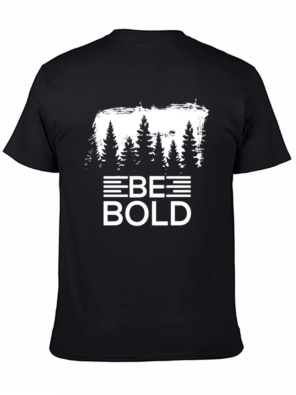 Be Bold Tree Graphic Black T-Shirt product image 4