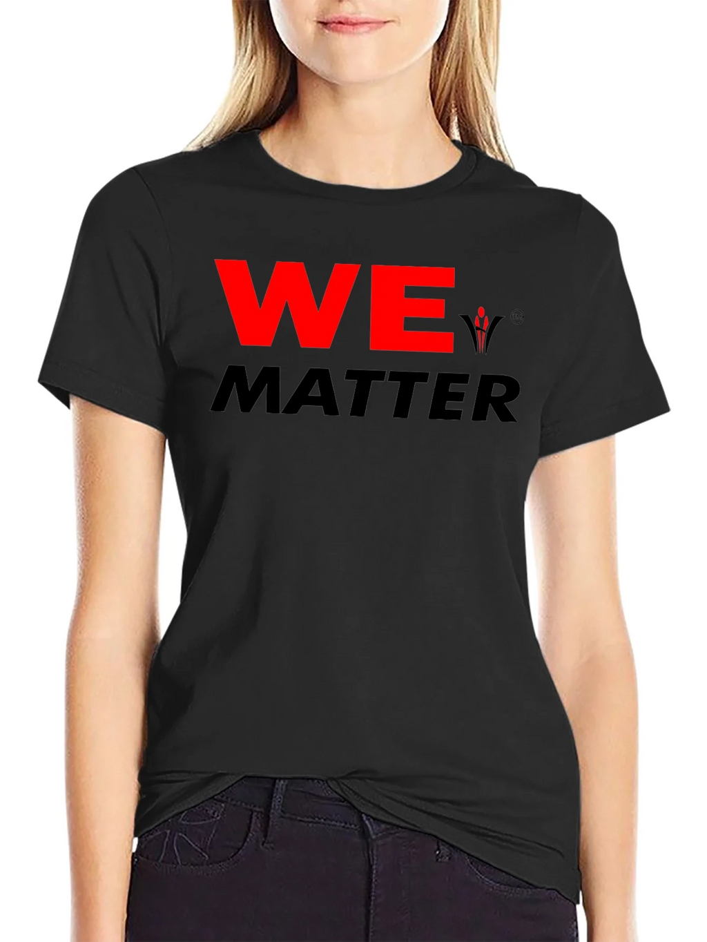 We Matter Graphic T-Shirt - Black product image 1