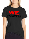 We Matter Graphic T-Shirt - Black product image 1