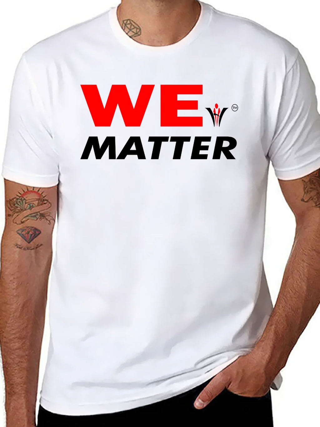 We Matter Graphic T-Shirt - Black product image 6