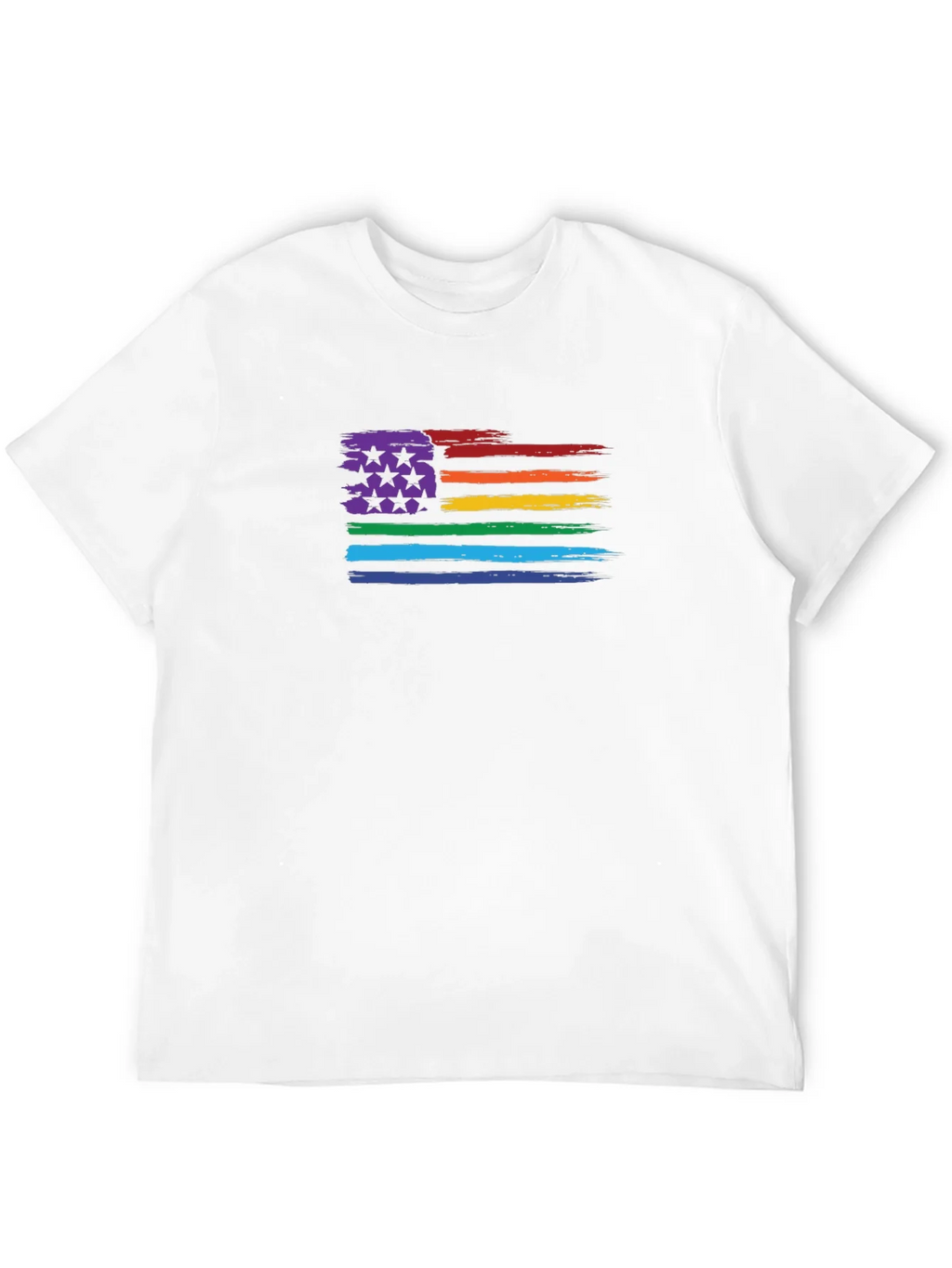 LGBT Pride Flag T-Shirt - Unisex Black Tee product image 11