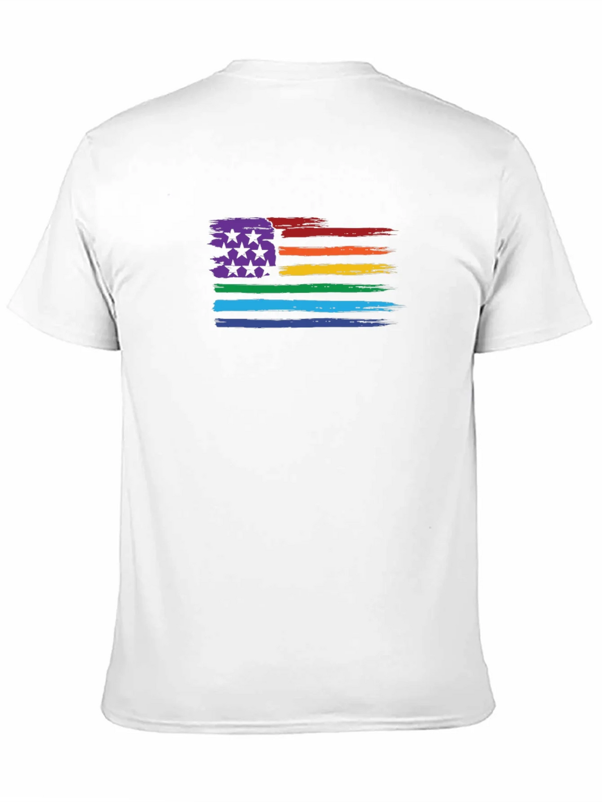 LGBT Pride Flag T-Shirt - Unisex Black Tee product image 10