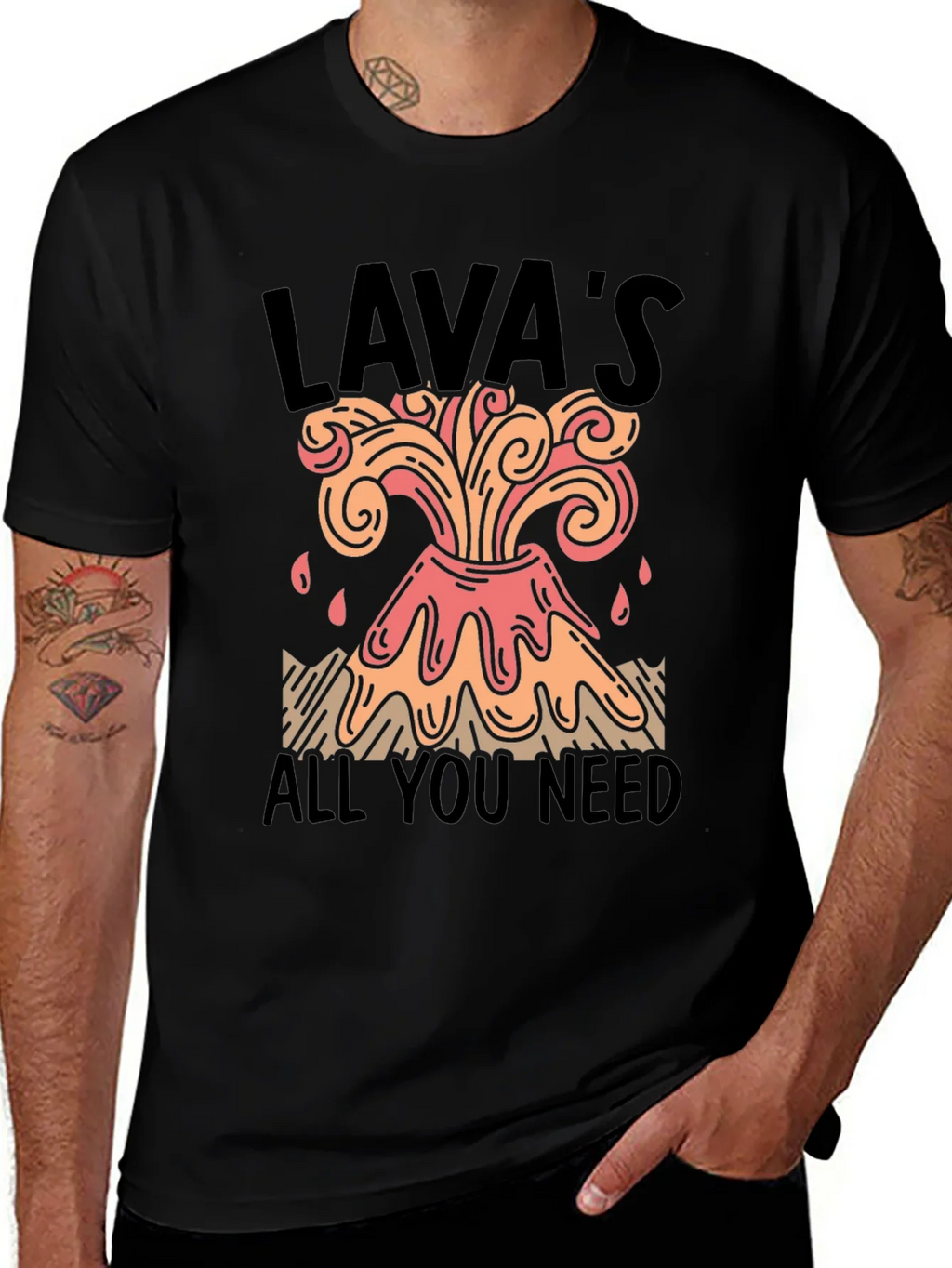 Lavas All You Need Graphic Tee product image 1