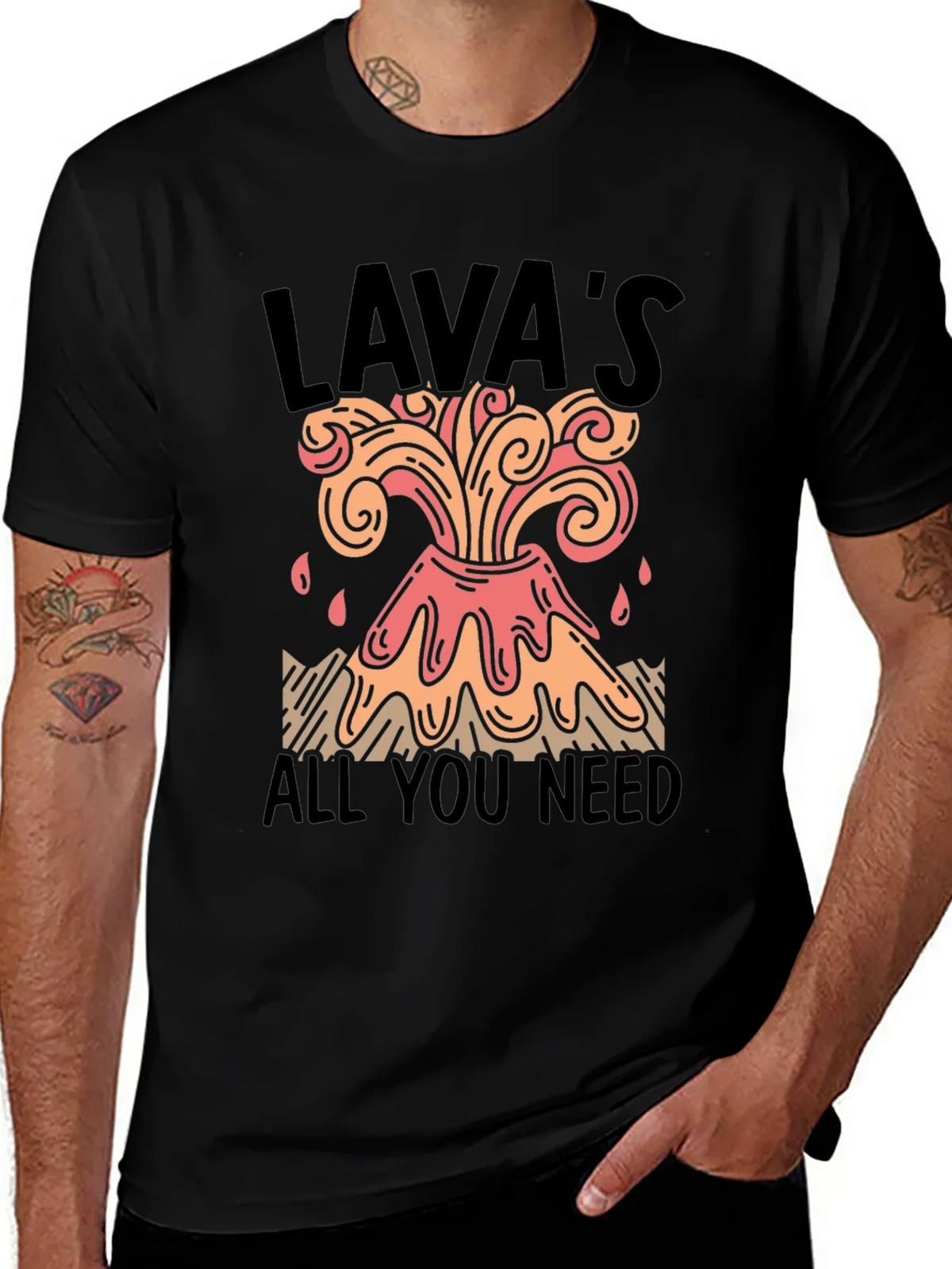 Lavas All You Need Graphic Tee product image 1