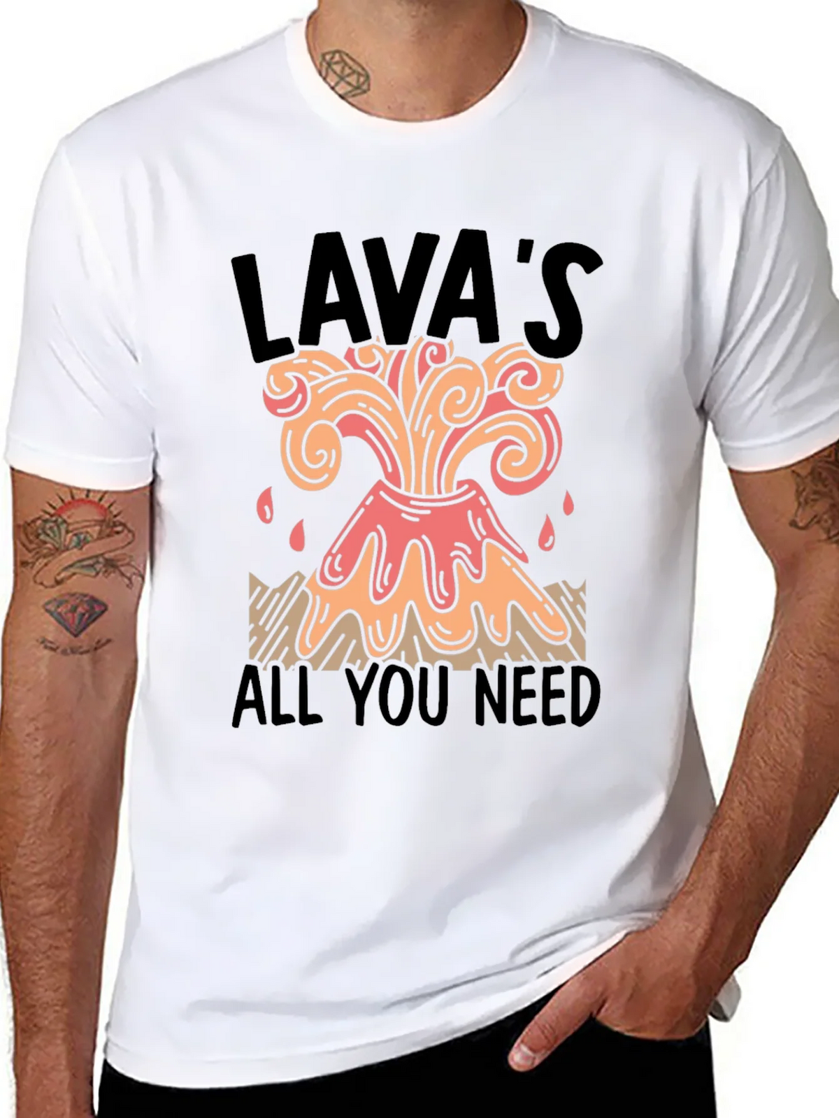 Lavas All You Need Graphic Tee product image 7