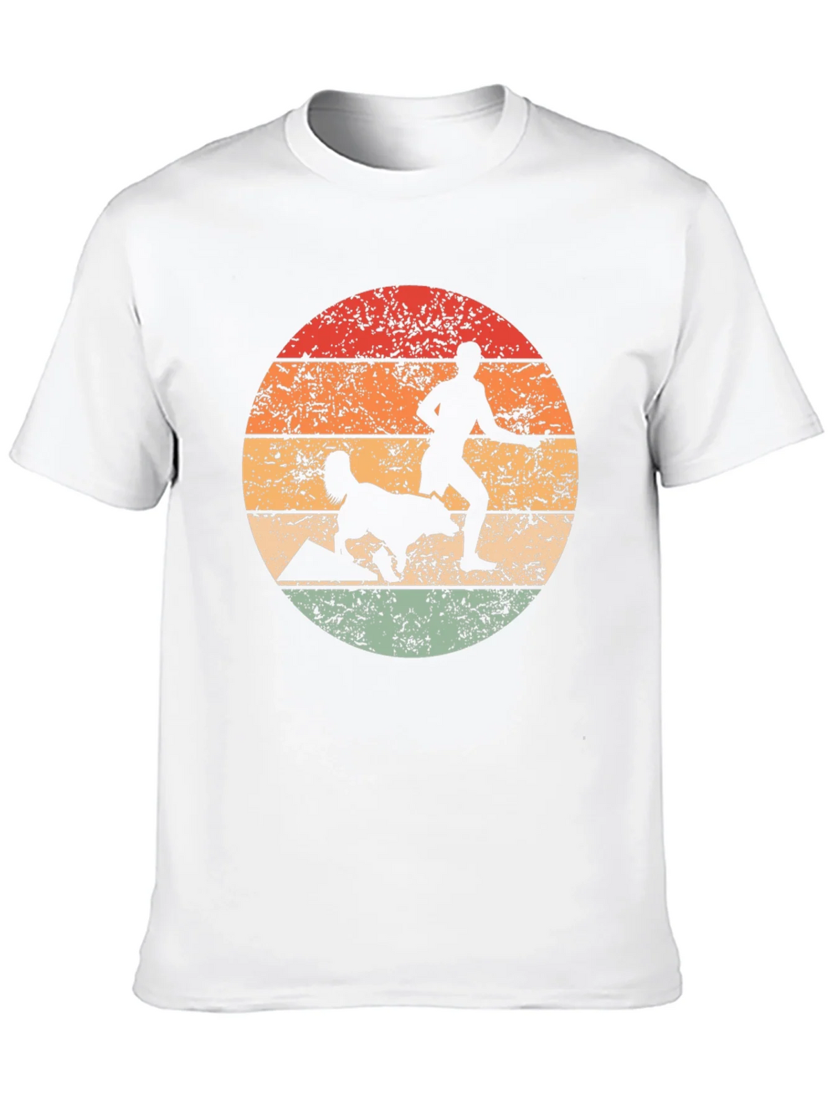 Retro Dog Agility Silhouette T-Shirt product image 9