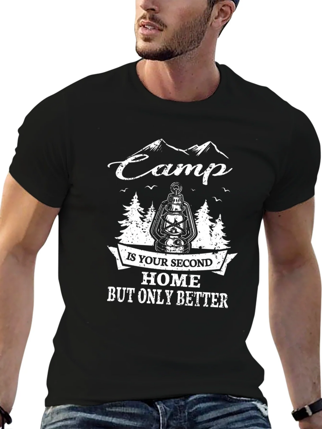 Camp is Your Second Home T-Shirt product image 6