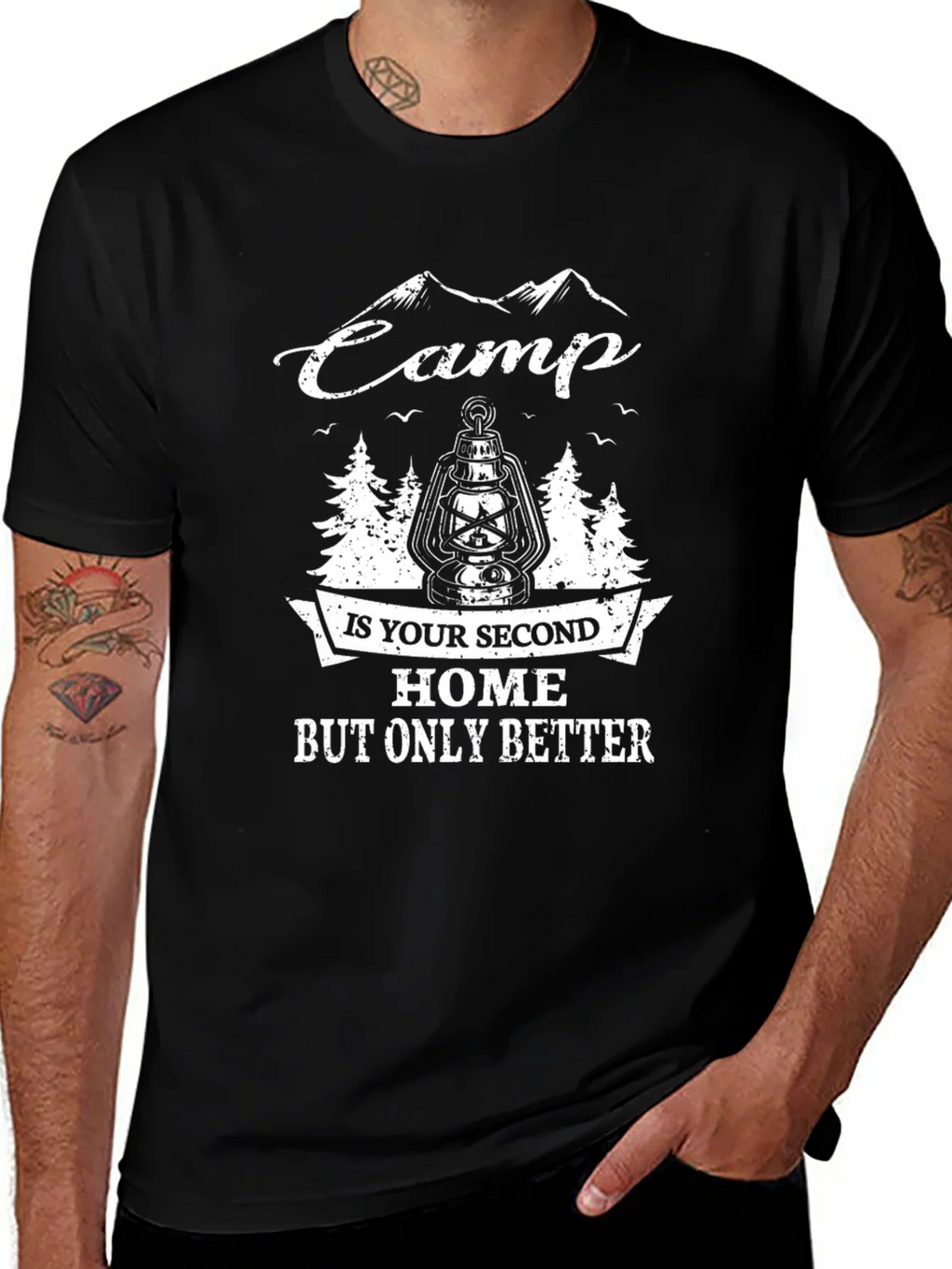 Camp is Your Second Home T-Shirt product image 1