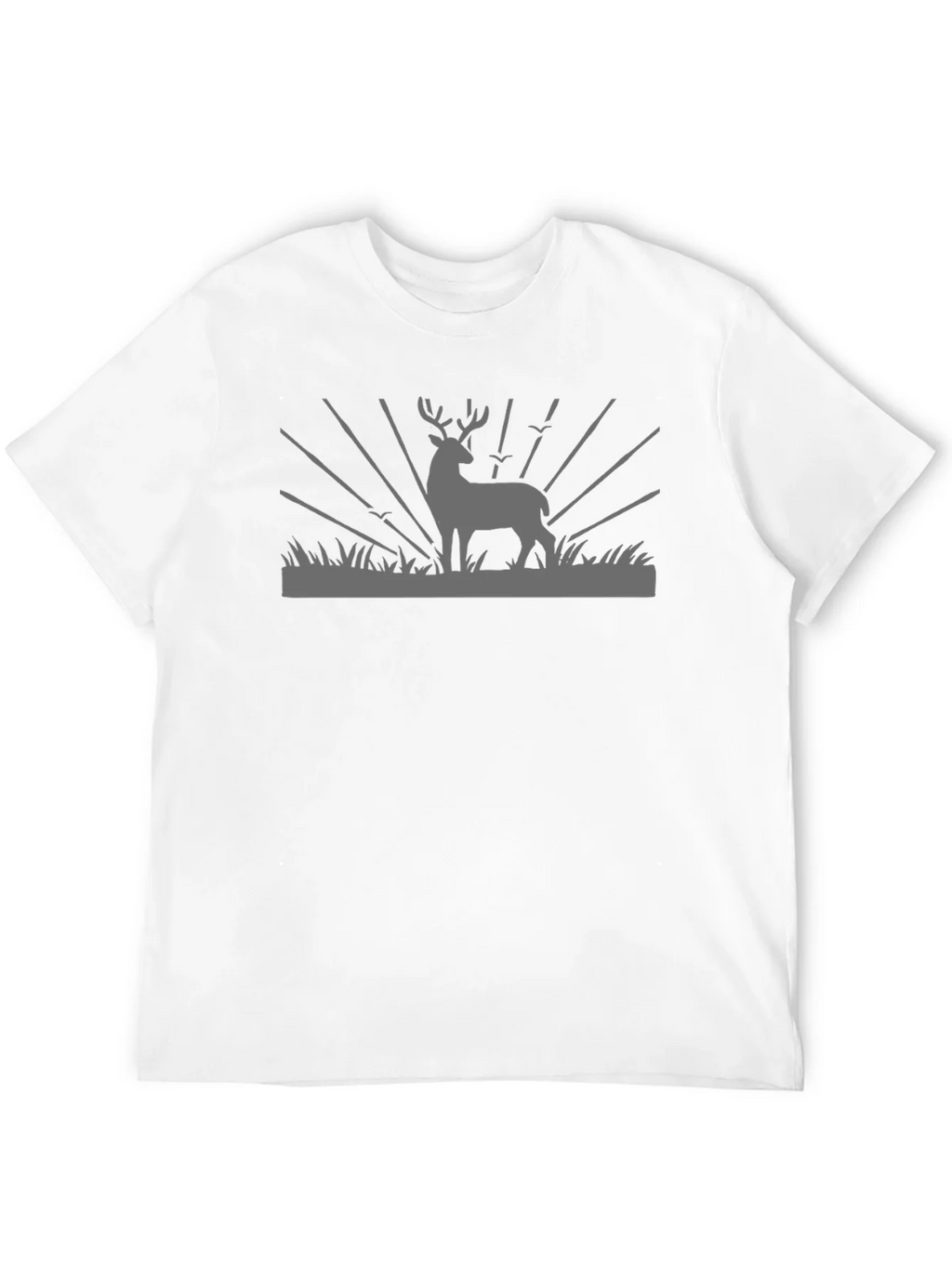 Deer Graphic Black T-Shirt - Nature Inspired Tee product image 11