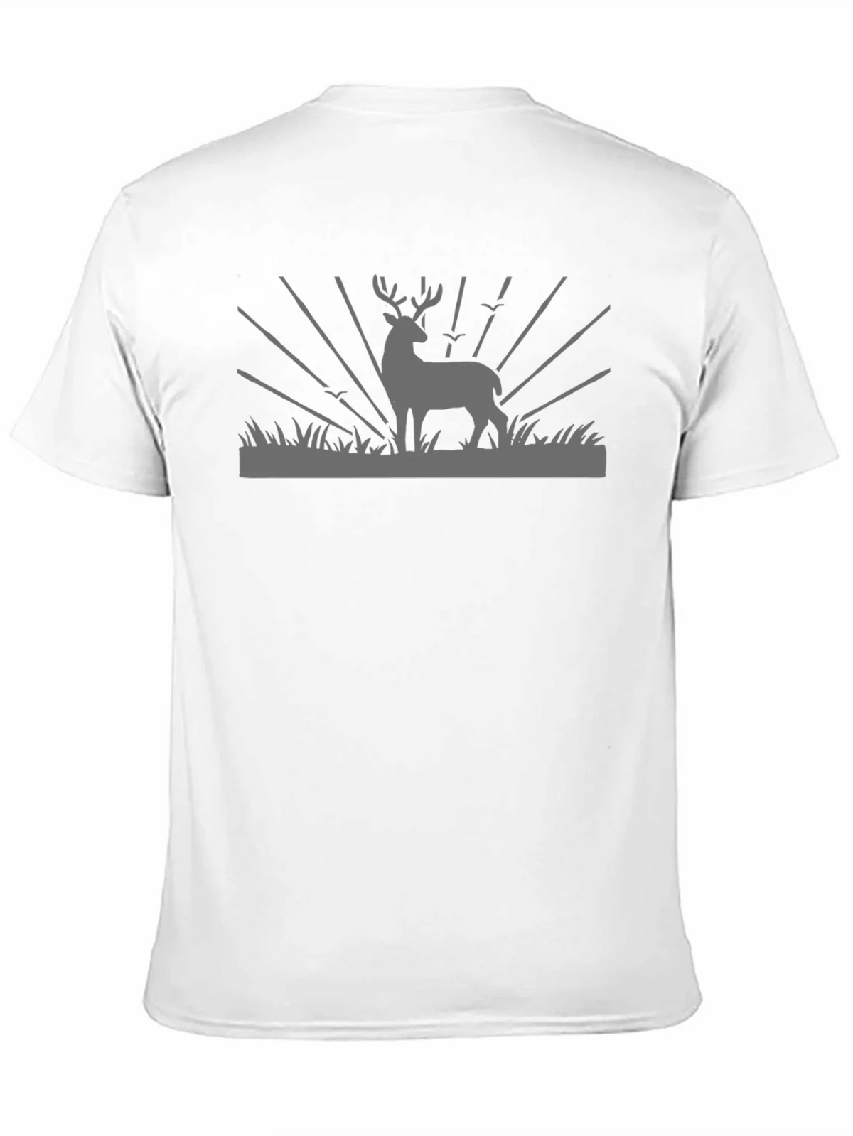 Deer Graphic Black T-Shirt - Nature Inspired Tee product image 10