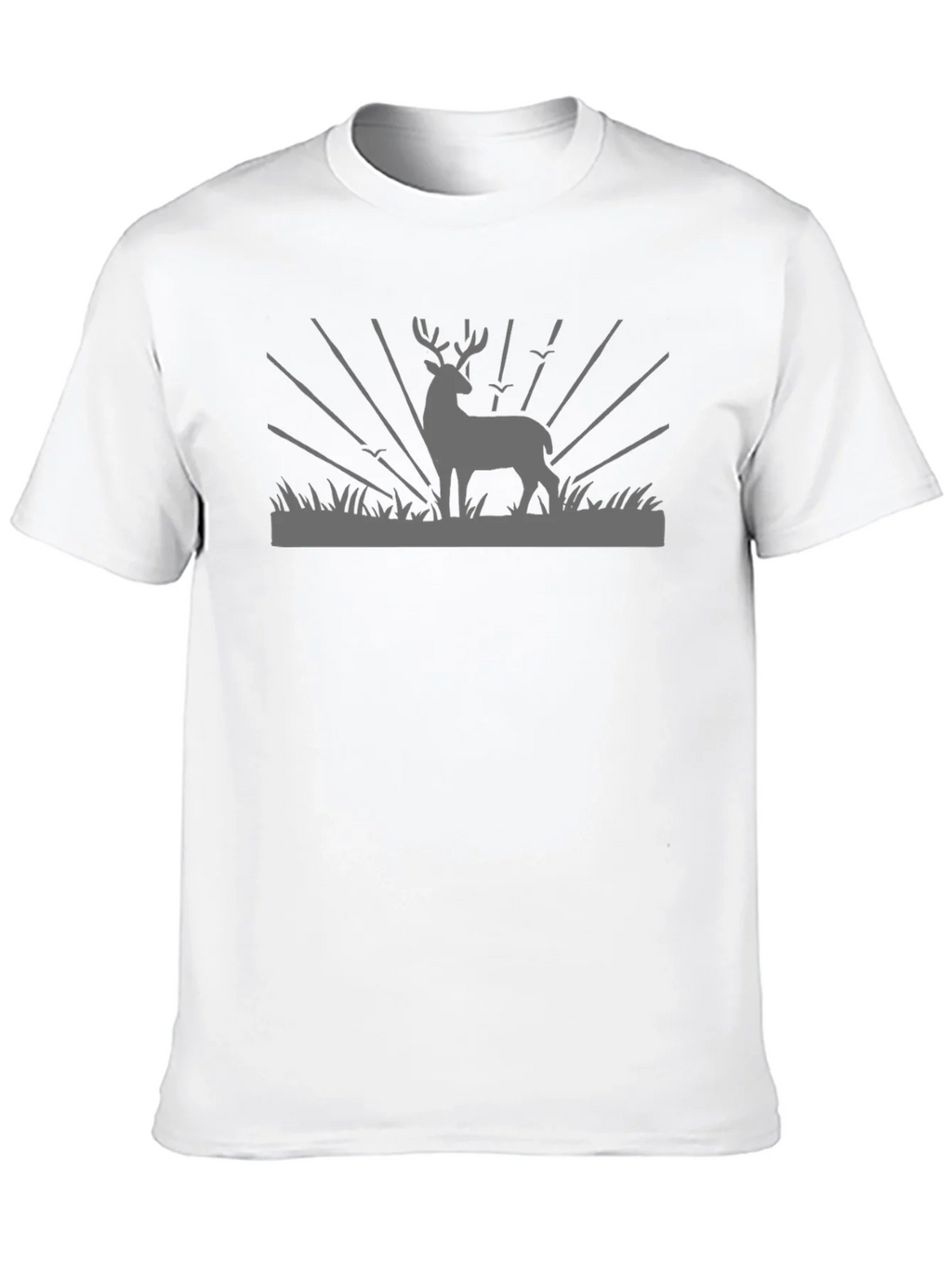 Deer Graphic Black T-Shirt - Nature Inspired Tee product image 9