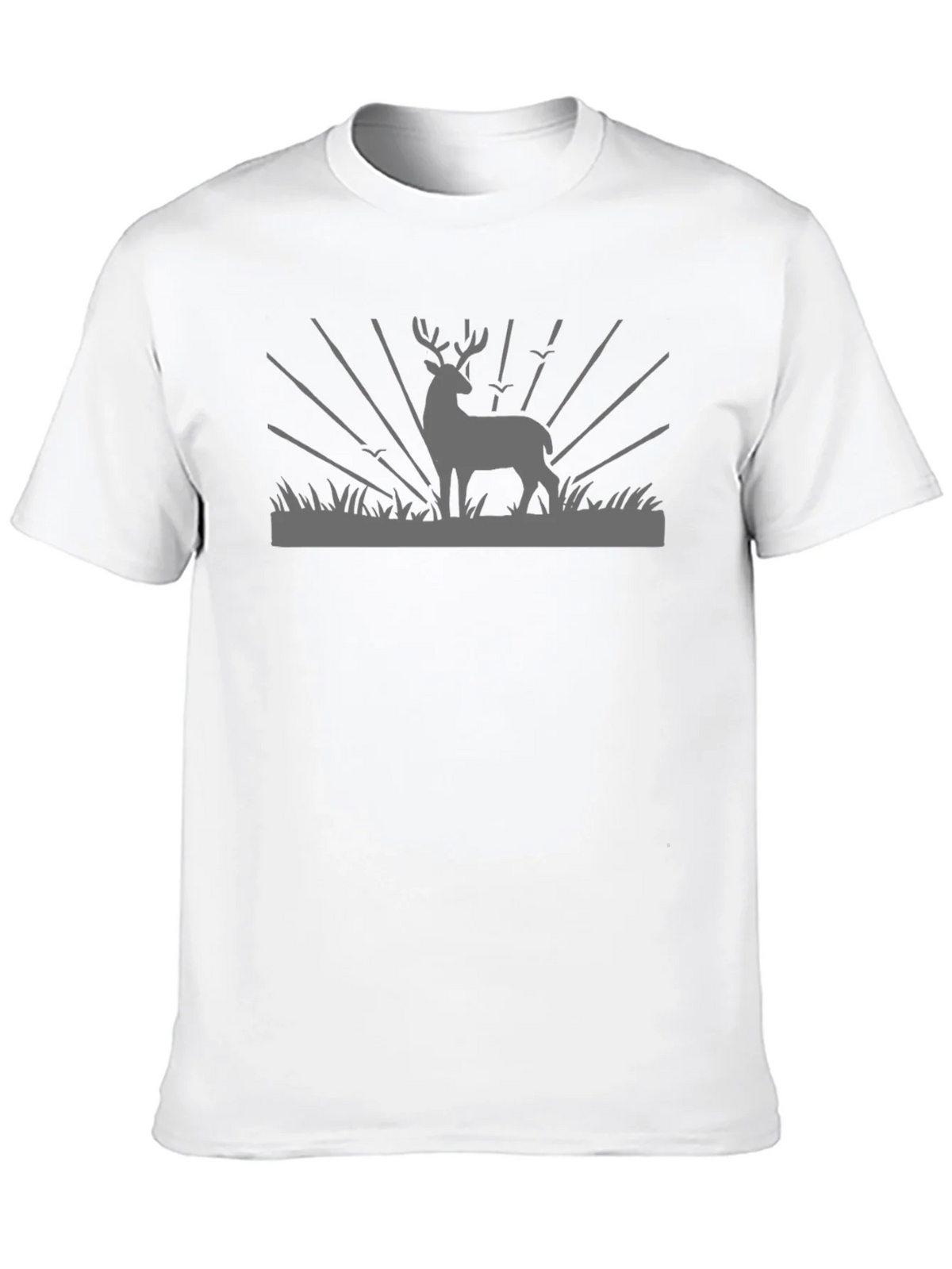 Deer Graphic Black T-Shirt - Nature Inspired Tee product image 9