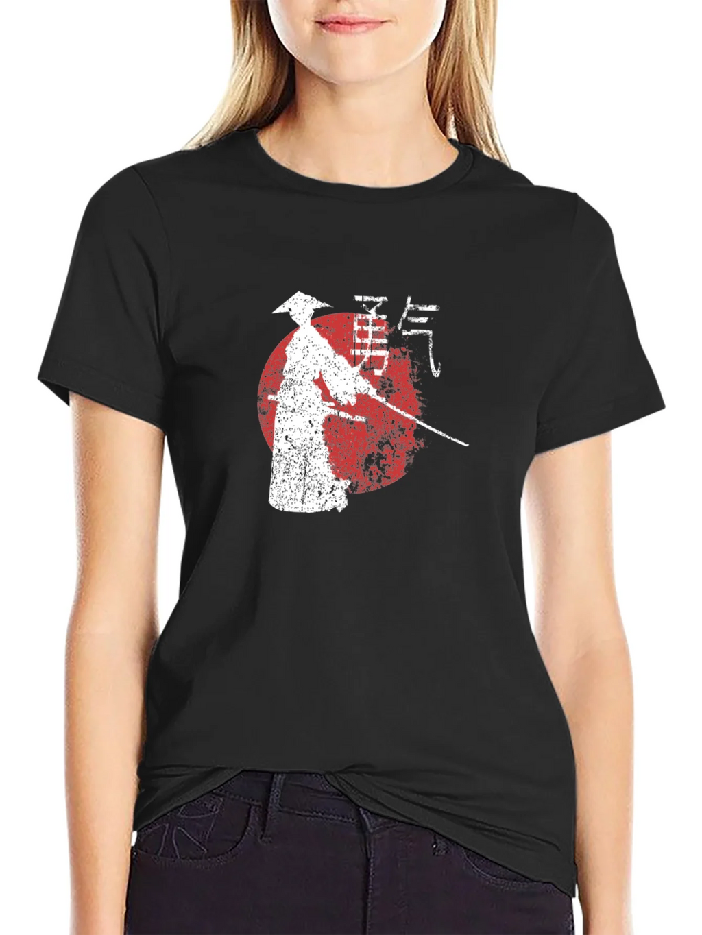 Samurai Graphic Tee - Japanese Warrior T-Shirt product image 2
