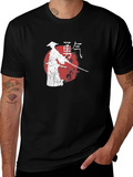 Samurai Graphic Tee - Japanese Warrior T-Shirt product image 1