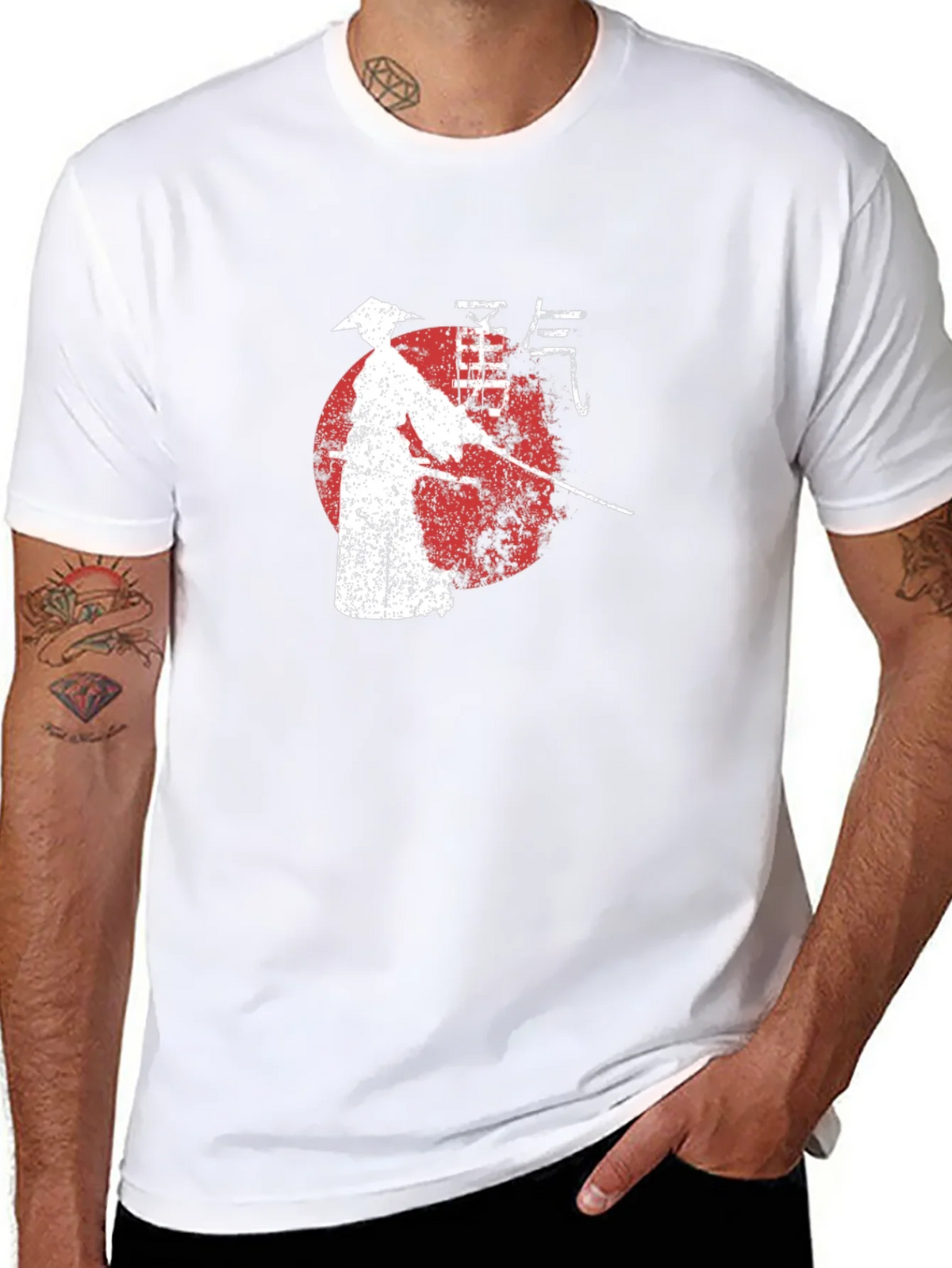 Samurai Graphic Tee - Japanese Warrior T-Shirt product image 7