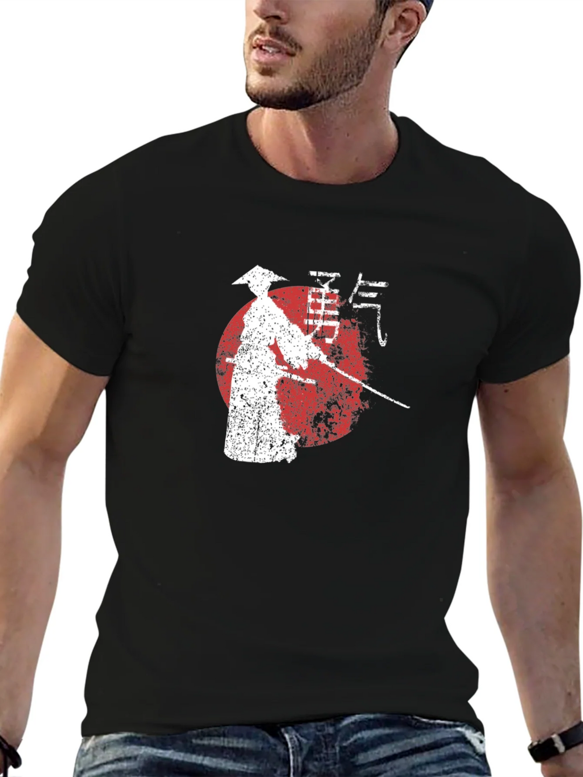 Samurai Graphic Tee - Japanese Warrior T-Shirt product image 6