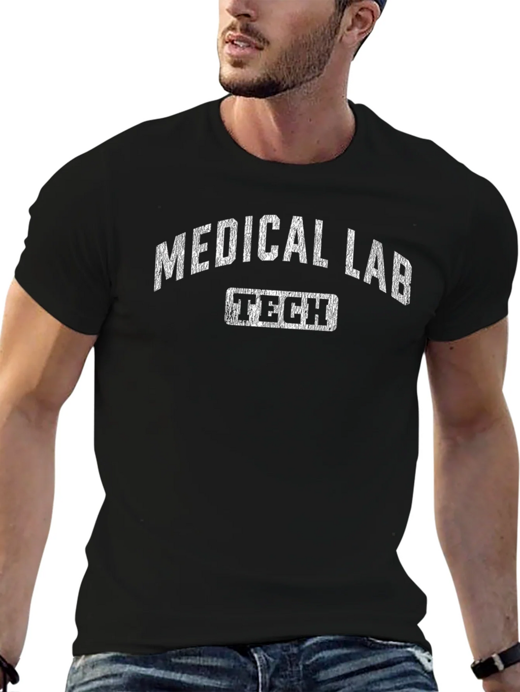 Medical Lab Tech Graphic T-Shirt product image 4