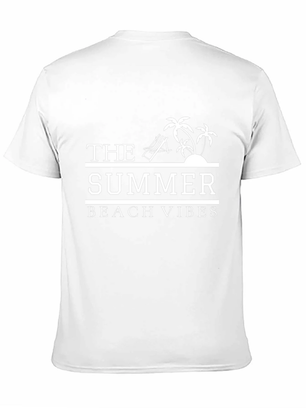 Summer Beach Vibes Graphic Tee - Black product image 2