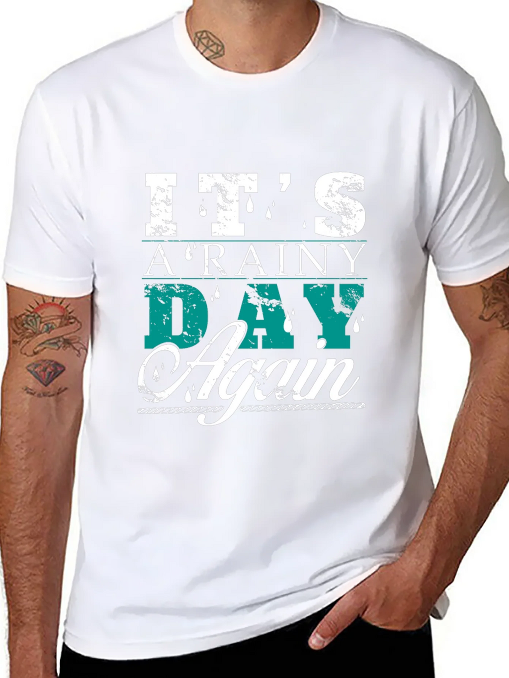 Rainy Day Graphic T-Shirt product image 7