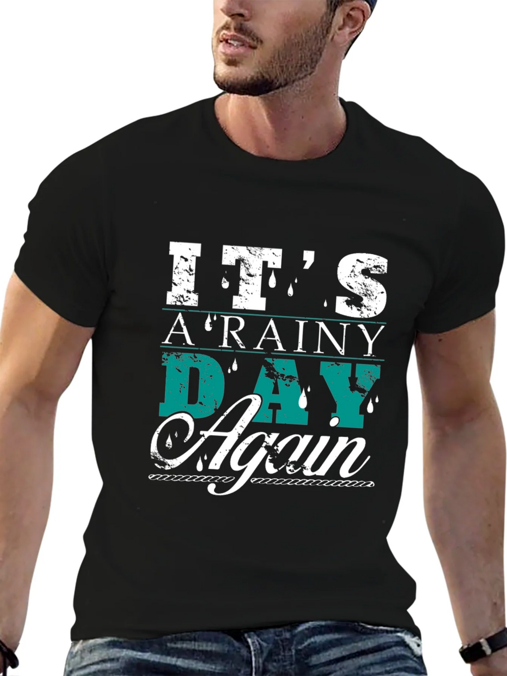 Rainy Day Graphic T-Shirt product image 6