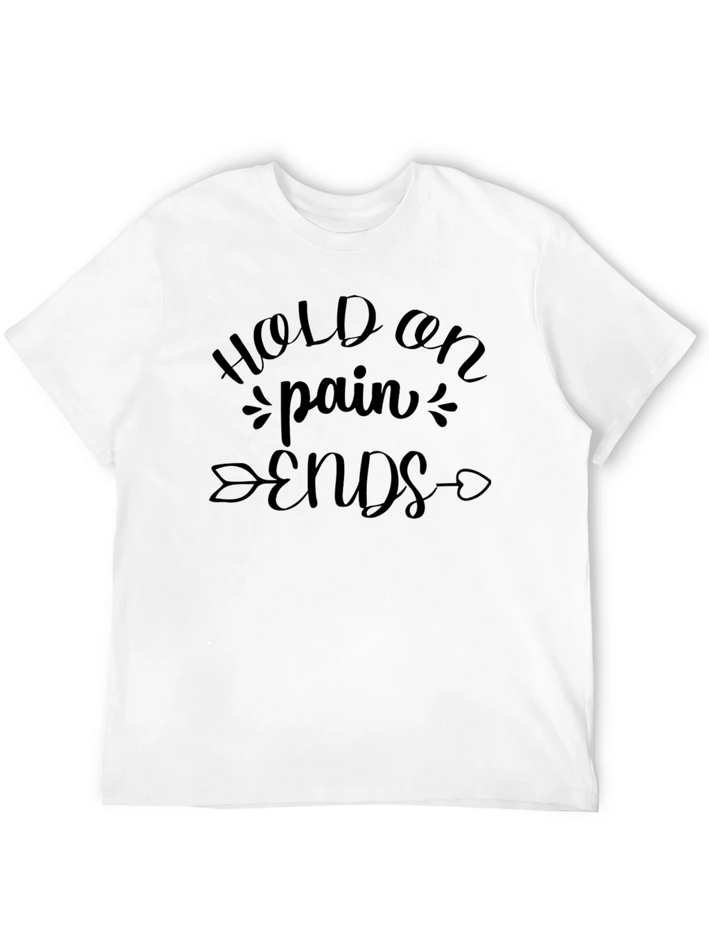 Hold On Pain Ends Graphic Tee product image 11