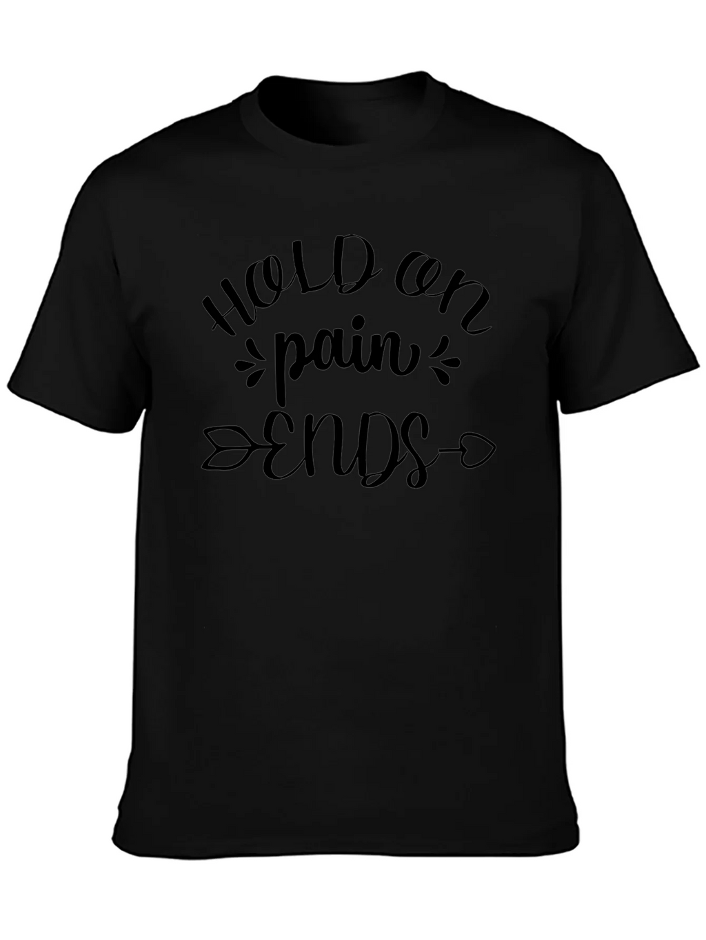 Hold On Pain Ends Graphic Tee product image 3