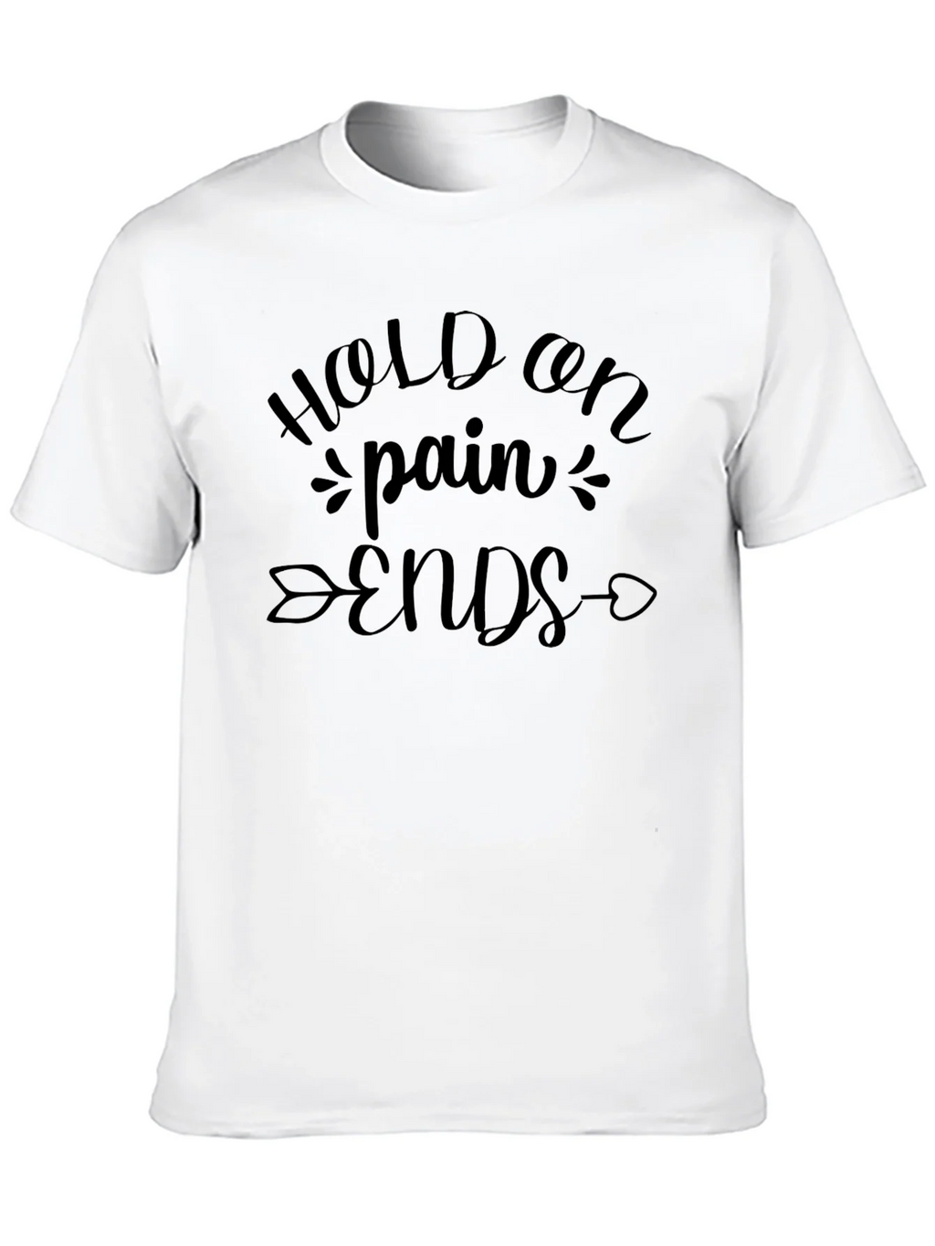 Hold On Pain Ends Graphic Tee product image 9